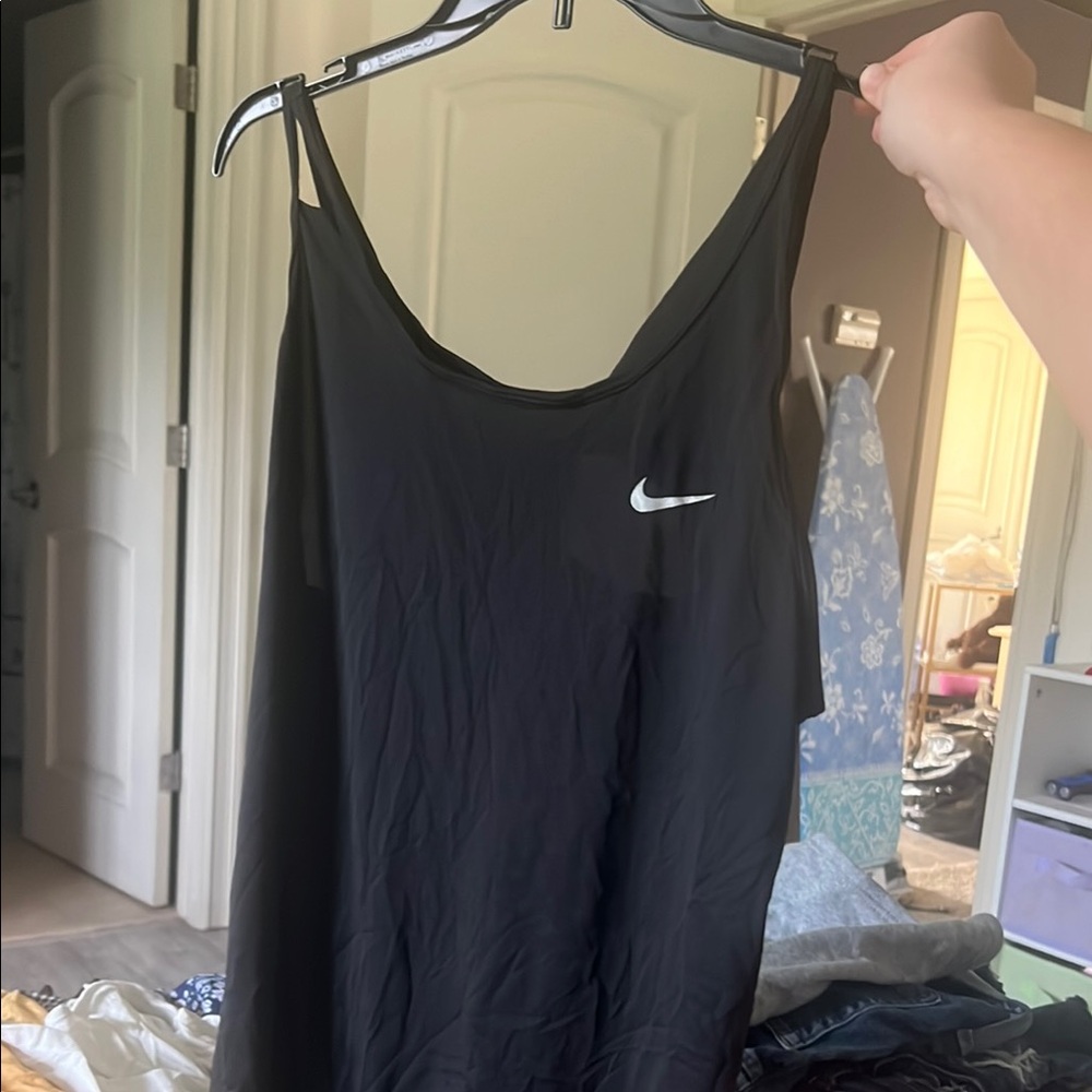 Nike Black Sleeveless Tank Top